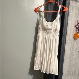 ❤️4/$10 Iris White Textured Fabric